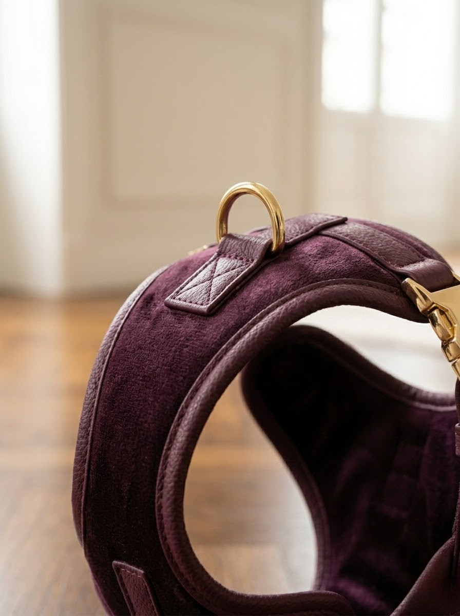 Detal materiału szelek