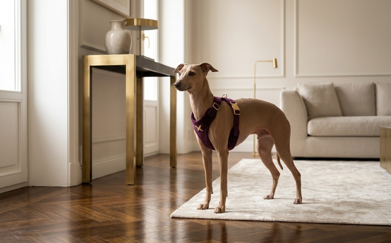 Portret psa z galanterią