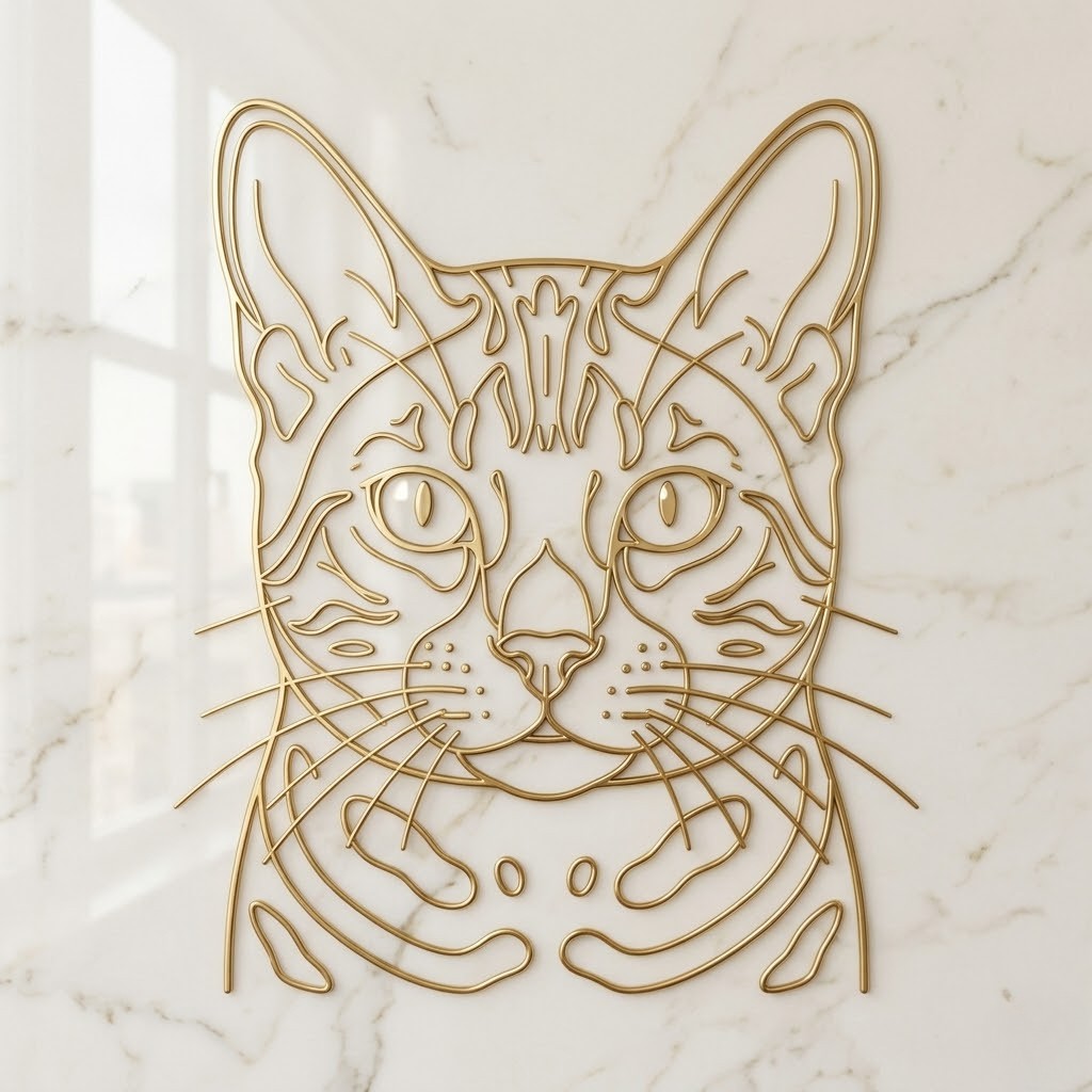 Minimalistyczna Grafika: Bengal