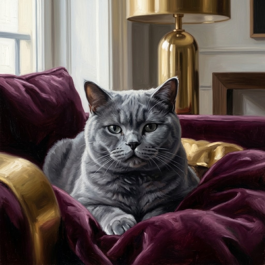 Aksamitny Renesans: Kot Brytyjski